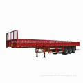 Semi-trailer with Side Wall for Cargo Delivery